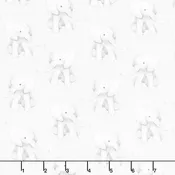 ABC's of Love - Elephantastic Ash Yardage