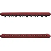 12 Cue Wall Rack - Walnut