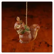 Vintage Squirrel Ornament