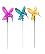 ACRYLIC HUMMINGBIRD GARDEN STAKES