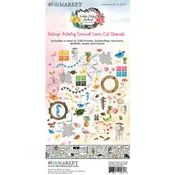 49 And Market Laser Cut Outs-Vintage Artistry Sunburst