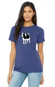 Women's Rubin Cow Shirt (Royal)