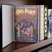 Archival Book Box with Harry Potter Original Publisher Jackets