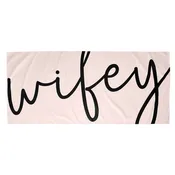 Oversized Wifey Towel