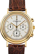 Pre-Owned Vacheron Constantin Patrimony Chronograph Ref 49003 18k Yellow Gold
