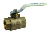 94ALF-A Series 1 in. Brass Full Port NPT 600# Ball Valve