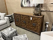 3 Door Decorated Sideboard
