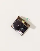 Turntable Record Player Ornament