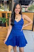 Anchor Bay Drop Waist Mini Dress