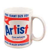 Artist 11 oz. White Mug — Popcorn Custom Products