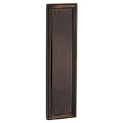20" Door Push Plate in Venetian Bronze 001-119