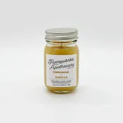 Cinnamon + Vanilla 1.5 oz Mini Mason Jar Candle