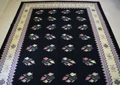 Indian Dhurrie handwoven area rug — Savannah Designer Rugs