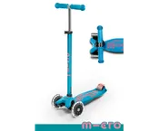 Micro Scooters Maxi Scooter - LED Aqua ages 5-12
