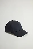 Casquette en sergé de coton avec logo brodé - Unisex - Bleu
