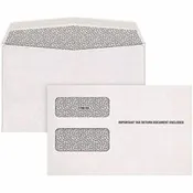 Adams 1098/1099 Tax Form Envelopes Document - 9" Width x 5 5/8" Length - Gummed - White - 24 / Pack