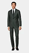 Costume sur mesure Custom Made vert foncé
