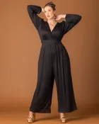 Brigitte Long Sleeve Jumpsuit - Sale!