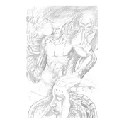 11x17 Pencil Drawing of Metal Medusa by Jay Taylor — On the Square Comics & Studio