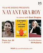 Book Launch | Sisters of a Halved Heart by Nayantara Roy