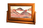 Moving Sand Art Pictures LARGE CHERRY WOOD 9''X12''