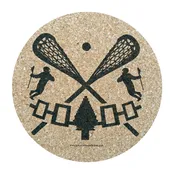 9" Lacrosse Trivet/Hot Plate — Tuscarora WoodWorks