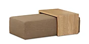 50" Rectangle Ottoman w/Table | Bassett Furniture
