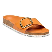 Madrid Big Buckle Natural Leather Patent