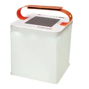 Max Quick Inflate Solar Lantern with Phone Charger