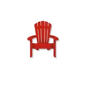 Adirondack Chair Magnet, Single