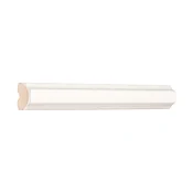 0.7" x 6" Stripe Liner | White - Crackle | Bridgehampton Ceramic Collection