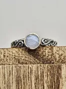 Blue Lace Agate Stack Ring — Sunshine and Company