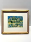 Abstract Landscape Painting — Mitrebox Framing Studio