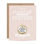 Inklings Paperie - Scratch-off Fortune Birthday Card