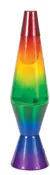 11.5″ LAVA Lamp Rainbow – White/Tricolor