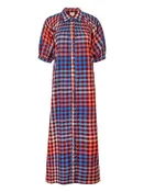 Cabernet Gingham Oasis Dress
