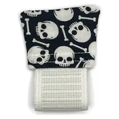 EMON-NUKI Black White Skull