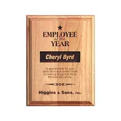 Alder Corporate Recognition Plaque