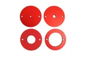 4 Pc Phenolic Insert Ring Set For Router Lift