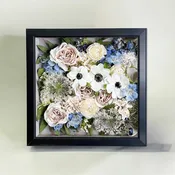 Floral Blanket Shadow Box