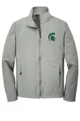 Michigan State University Embroidered Men's Collective Soft Shell Jacket