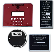 Custom Photo Sealed Aluminum Nameplates