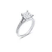 Diamond "Antique" Engagement Ring