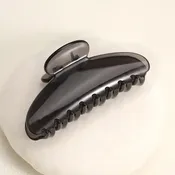 Jelly Finish Solid Color Hair Claw Clip