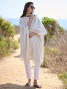 Cashmere Fringe Shawl