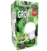 Grow Light Bulb Ultra-Grow Full Spectrum Daylight Grow Light Replace 150W