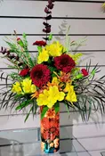 Autumn Elegance Insulated Tumbler Bouquet