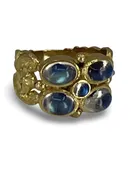 1930s Blue Moonstone Ring
