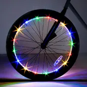 Brightz, Ltd. Multicolor Wheel Brightz LED Bicycle Light