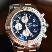 [SOLD] Breitling Super Avenger — Greco Jewelery, Watches, and Clocks